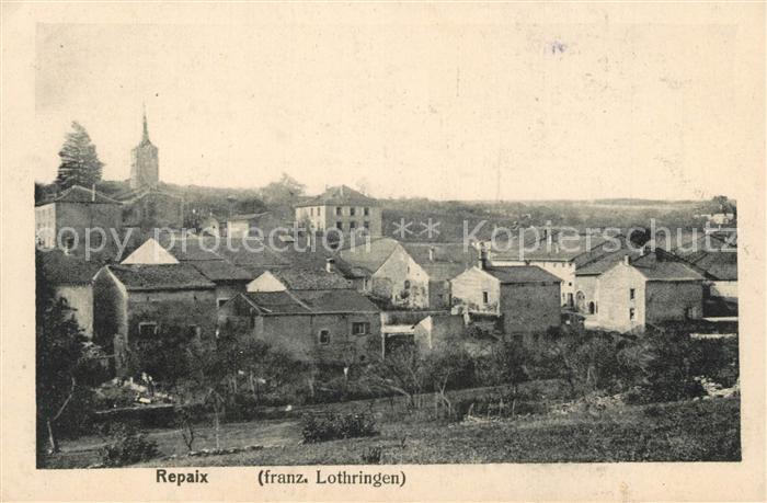 Repaix Teilansicht mit Kirche