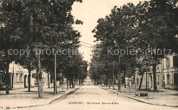 Soissons Aisne Boulevard Jeanne d Arc