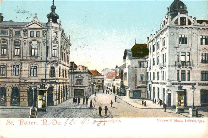 St Poelten Bahnhofsplatz