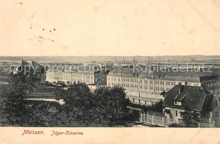 Meissen Elbe Sachsen Jaegerkaserne