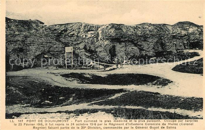 Douaumont Le Fort Grande Guerre Kriegsschauplatz 1. Weltkrieg