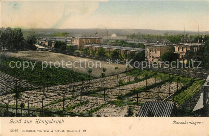 Koenigsbrueck Barackenlager