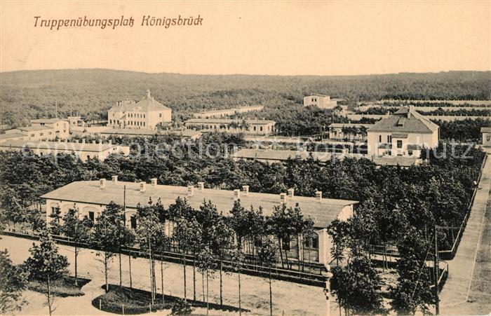 Koenigsbrueck Truppenuebungsplatz Baracken