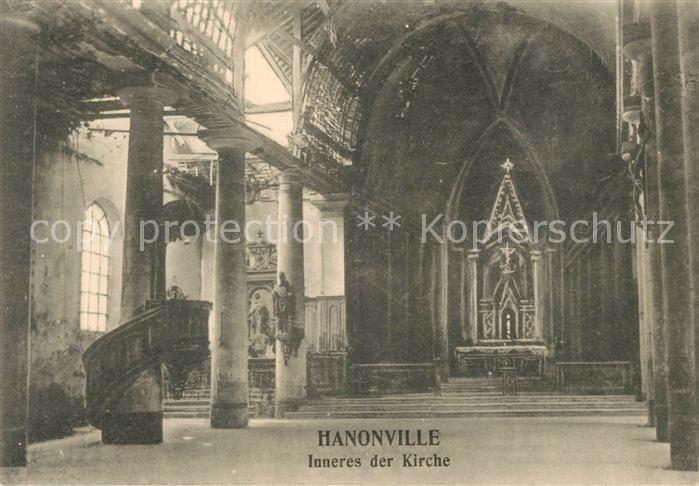 Hanonville Inneres der Kirche