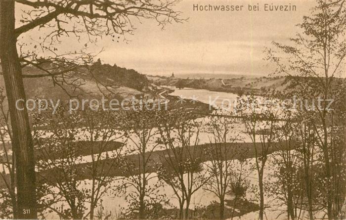 Euvezin Panorama Hochwasser