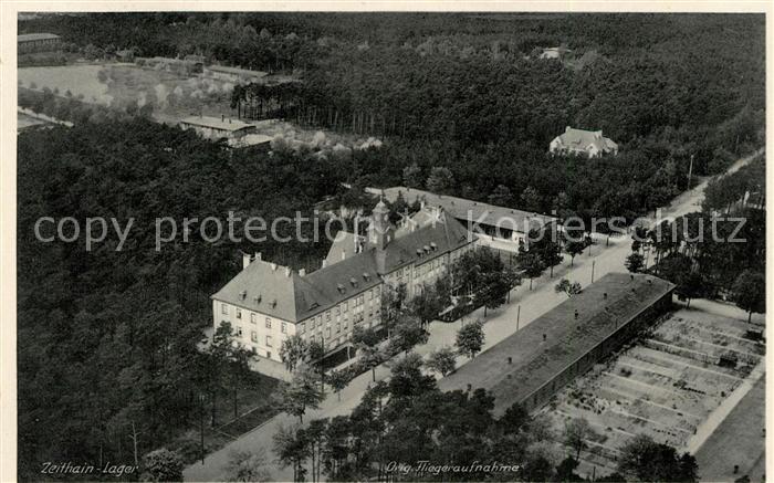 Zeithain Truppenuebungsplatz Lager Original Fliegeraufnahme