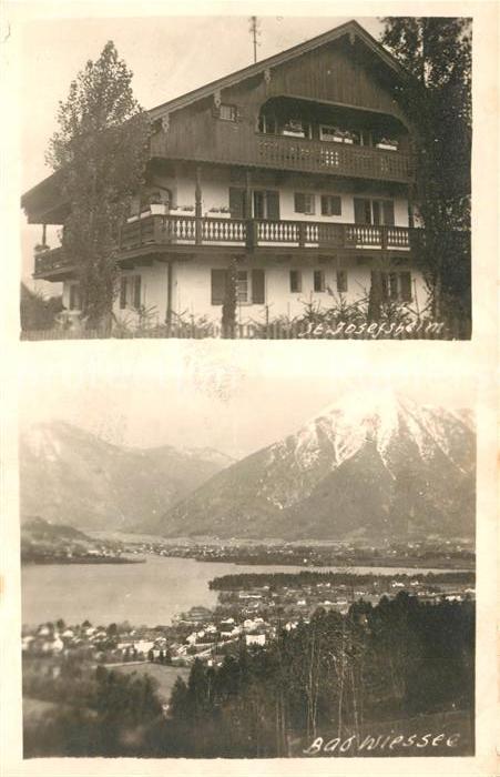 Bad Wiessee Panorama Tegernsee Alpen St Josefsheim