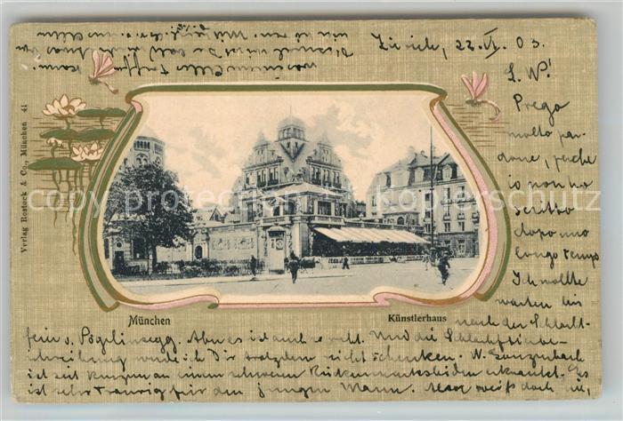 Muenchen Bayern Kuenstlerhaus