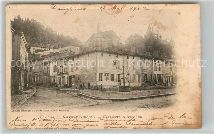 Clermont-en-Argonne Vue d ensemble Eglise