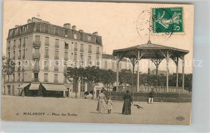 Malakoff Hauts-de-Seine Place des Ecoles