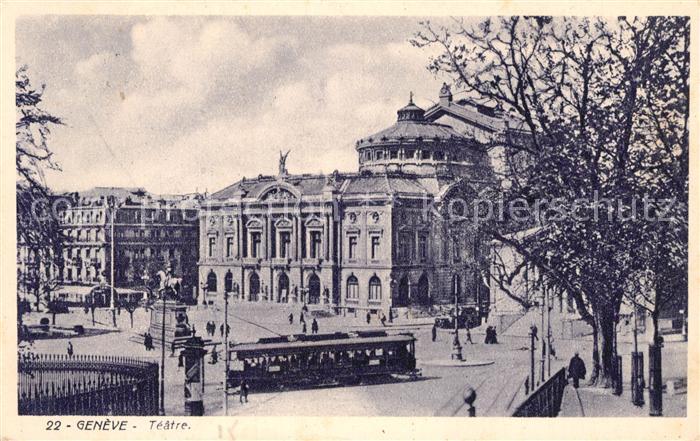 Strassenbahn Geneve Teatre