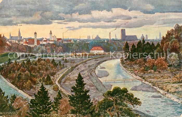 Wagner Richard Kuenstler München Isartal