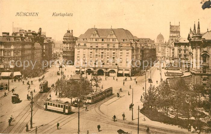 Strassenbahn München Karlsplatz