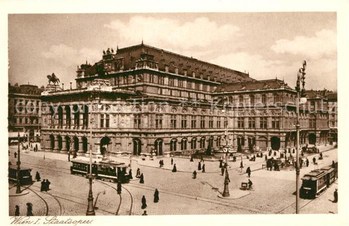 Strassenbahn Wien Staatsoper