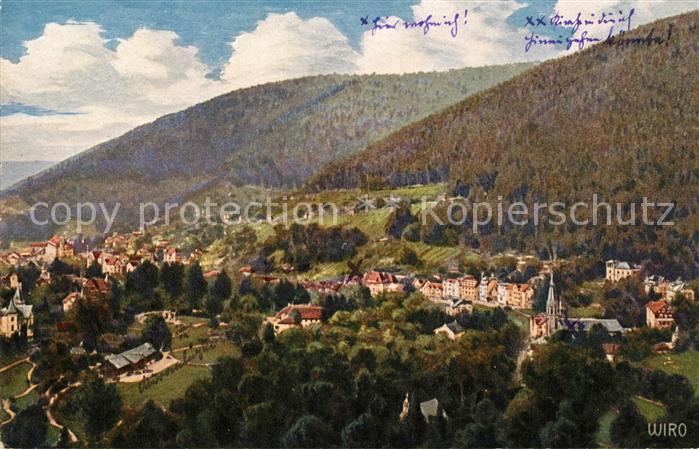 Verlag WIRO Wiedemann Nr. 2737 A Wildbad Schwarzwald