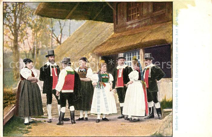 Trachten Schwarzwald Hotzenwälder Amt Säckingen