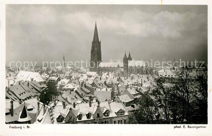 Foto Baumgartner E. Nr. 8333 Freiburg im Breisgau Münster