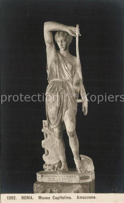 Skulpturen Amazzone Roma Museo Capitolino