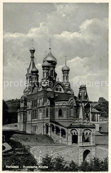 Russische Kirche Kapelle Karlsbad
