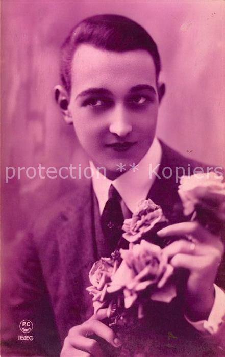 Foto PC Paris Nr. 1626 Mann Rosen
