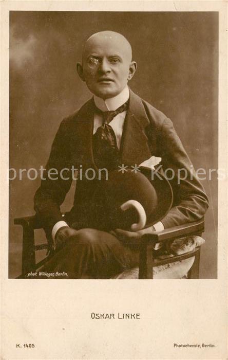 Schauspieler Oskar Linke