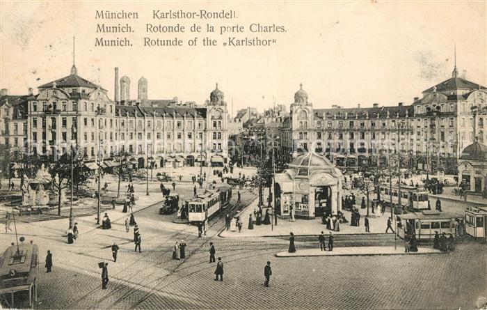 Strassenbahn München Karlstor-Rondell