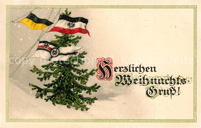 Schwarz Weiss Rot Weihnachten Litho Fahnen