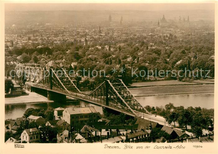 Foto Hahn Nr. 10904 Dresden Brücke