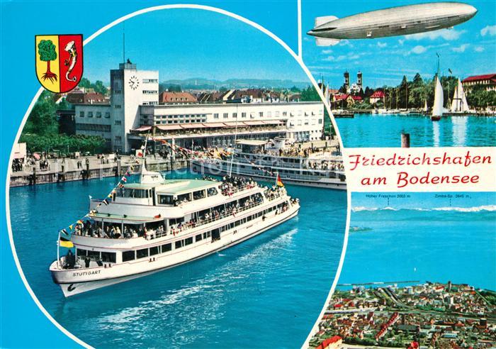 Motorschiffe Stuttgart Zeppelin Friedrichshafen Bode