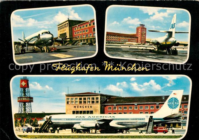 Flughafen Airport Aeroporto München Pan American
