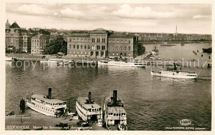 Stockholm Stroemmen Nationalmuseum