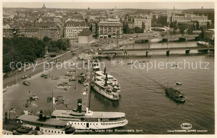 Stockholm Utsikt fran Stadshuset