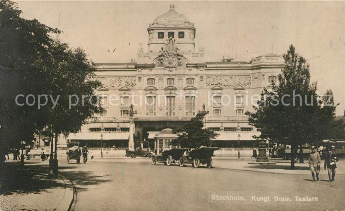 Stockholm Kungl. Dram Teatern Pferdekutschen