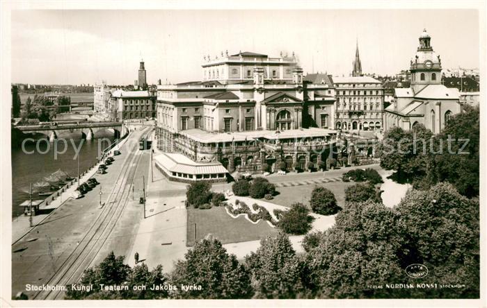 Stockholm Kungl. Teatern och Jakobs Kyrka