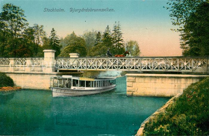 Stockholm Djurgardsbrunnsviken