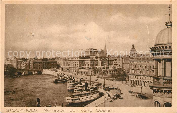 Stockholm Norrbroem Koenigliche Oper