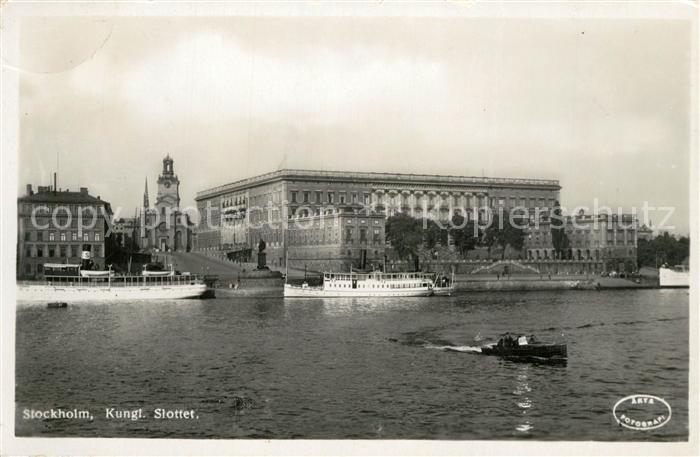 Stockholm Koenigliches Schloss