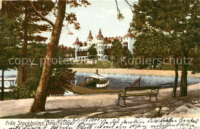 Stockholm Omgitningar Parkbank