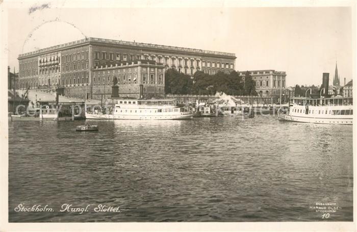 Stockholm Koenigliches Schloss