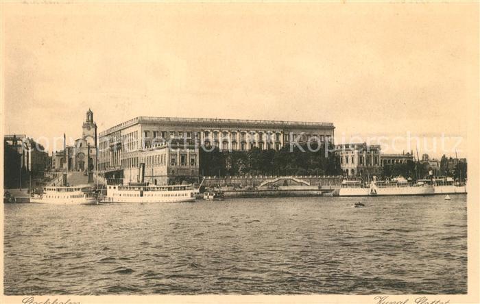 Stockholm Koenigliches Schloss