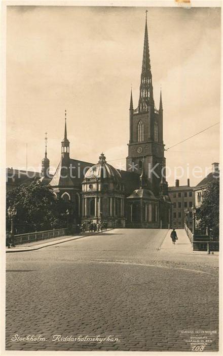 Stockholm Riddarholmkyrkan