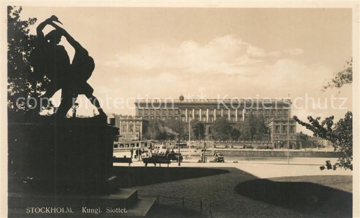 Stockholm Schloss Denkmal