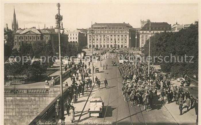 Stockholm Norrbro Parade