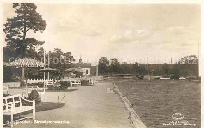 Saltsjoebaden Strandpromenaden