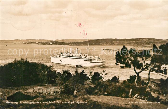 Goeteborg MS Gripsholm aelvsborgsfjorden NZ4
