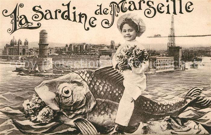 Marseille Bouches-du-Rhone La Sardine de Marseille