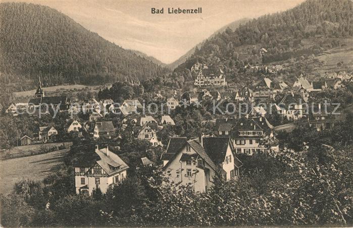 Bad Liebenzell Panorama Kurort im Schwarzwald