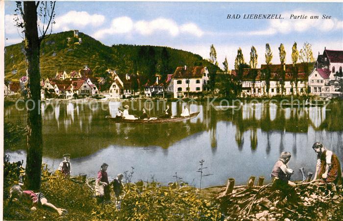 Bad Liebenzell Partie am See Kurort im Schwarzwald