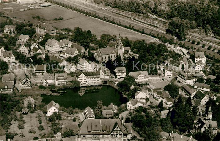 Bad Liebenzell Kurort im Schwarzwald Fliegeraufnahme