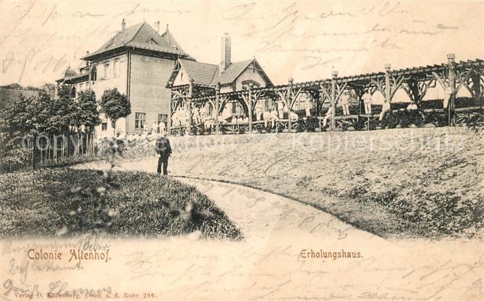 Essen Ruhr Friedrich Krupp Kolonie Alfredshof Erholungshof